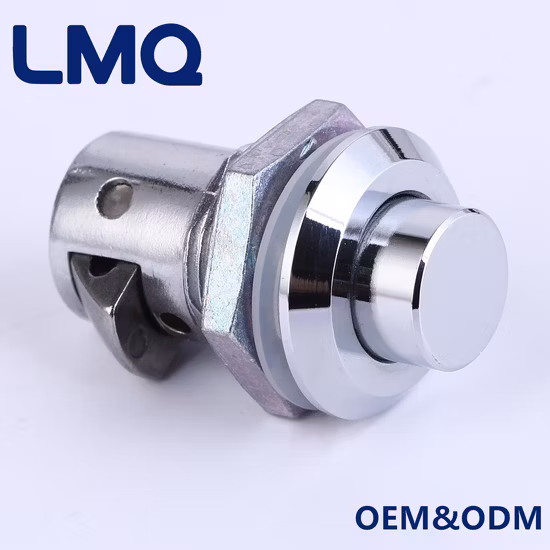 プッシュクローズロック、ポップアップボタン、回転ボタン開閉、隠しロック付きプッシュボタンロック